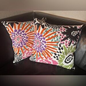 EIGHT-MOON Brand 16x16” pillow set! NWOT
DOWN FILLED, high end pillows!